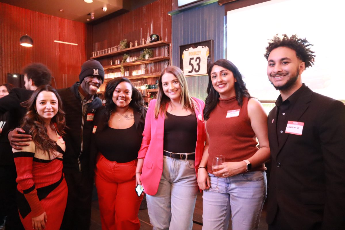 Members connecting at an Arena event