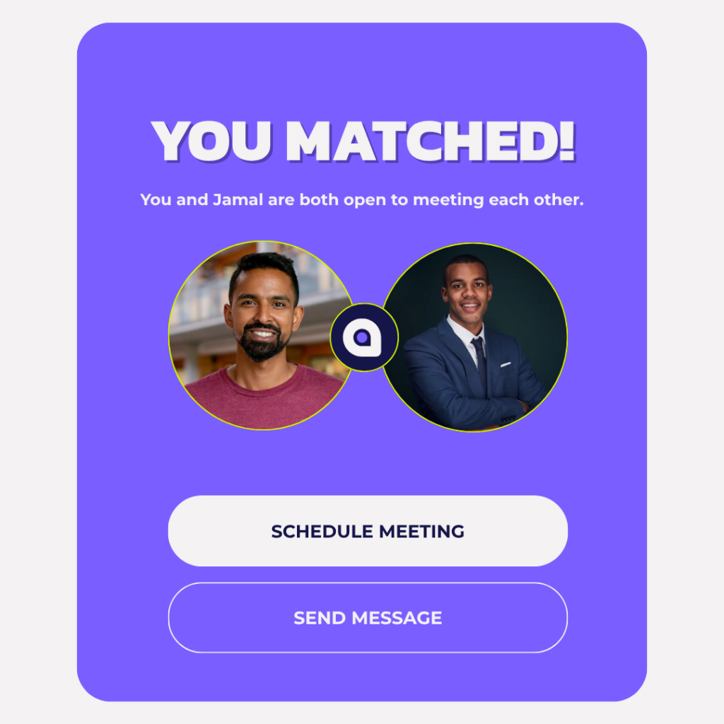Screenshot of match card